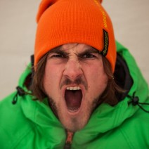 Råtassen Beanie, Bright Orange